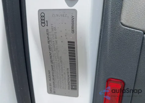 2018 Audi A5 2.0T Premium z USA, uszkodzony, nr VIN WAUENCF56JA015171